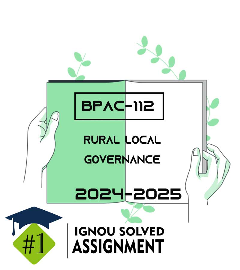 IGNOU BPAC 112 Solved Assignment 2024-25 (Hard-Copy) - IGNOU Solved ...