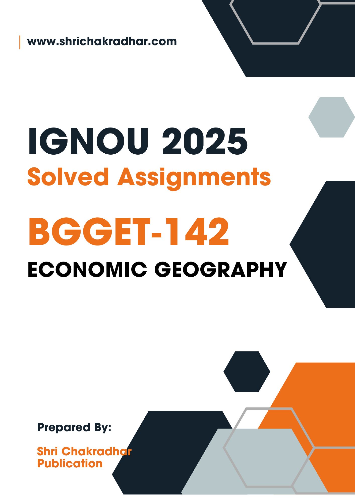 IGNOU BGGET 142 Solved Assignment 2025 (Hard-Copy) in English - IGNOU ...