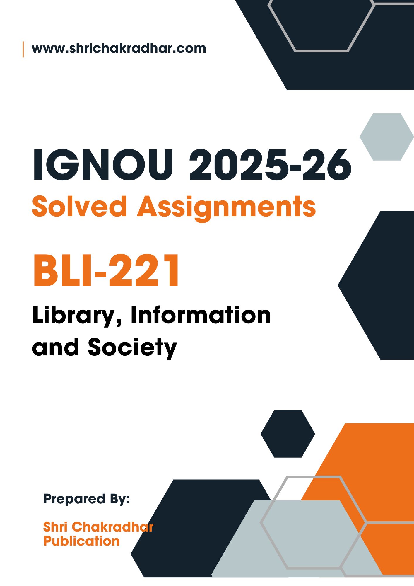 IGNOU BLI 221 Solved Assignment 2025-26 (Hard-Copy) in English - IGNOU ...